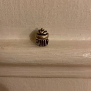 Pandora Sterling Silver Cupcake Charm